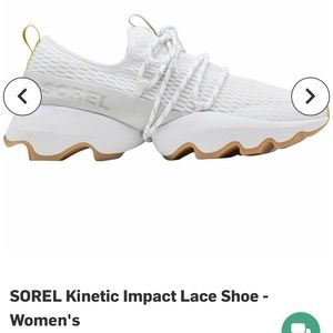 sorel kinetic impact lace shoe